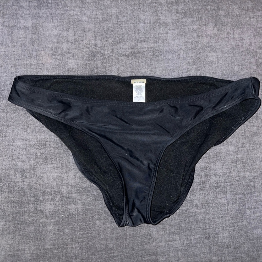 Old Navy black bikini bottom